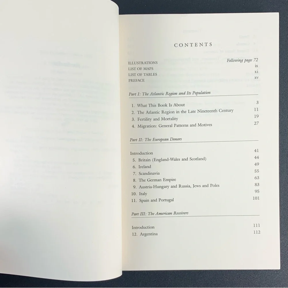 Crossings: The Great Transatlantic Migration, 1870–1914 by Walter Nugent. 1995.